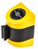 Tensator Yellow Stainless Steel Retractable Barrier, 4.6m, Yellow Tape