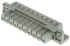 Phoenix Contact HCC Series HCC 4-F Non-Fused Terminal Block, 10-Way, 25A, 24 → 12 AWG Wire, Screw Down