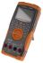 Keysight Technologies U1252B Handheld Digital Multimeter, True RMS, 10A ac Max, 10A dc Max, 1000V ac Max