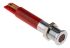 RS PRO Red Panel Mount Indicator, 220V ac, 8mm Mounting Hole Size, Solder Tab Termination, IP67