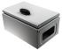 Nástěnná krabice, řada: Spacial S3D IP66 s prostými dvířky Ocel Šedá 300 x 200 x 150mm RAL 7035