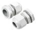 Legrand Cable Gland Kit, PG13.5 Max. Cable Dia. 12mm, Polyamide, Grey, 7mm Min. Cable Dia., IP55, With Locknut