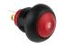 KNITTER-SWITCH Single Pole Single Throw (SPST) Momentary Red LED Miniature Push Button Switch, IP67, 12.9 (Dia.)mm,