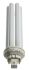 GX24q-4 Six Tube Shape CFL Bulb, 42 W, 4000K, Cool White Colour Tone