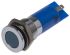 RS PRO LED Schalttafel-Anzeigelampe Blau 24V dc, Montage-Ø 14mm, Lötanschluss