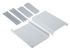 Caja para instrumentación METCASE de Aluminio Gris, 180 x 130 x 50mm, IP40