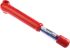 Knipex 3/8 in Square Drive Reversible Torque Wrench Chrome Vanadium Steel, 5 → 50Nm