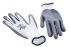 Polyco Healthline Matrix Grey Nitrile General Purpose Work Gloves, Size 10, Large, Nitrile Foam Coating