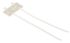 HellermannTyton Cable Tie, Assembly, 200mm x 5.4 mm, Natural Nylon