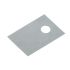 Thermal Interface Pad, Thin Film Polyimide, 1.1W/m·K, 19.05 x 12.7mm 0.152mm
