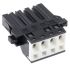 JST, J300 Female Connector Housing, 5.08mm Pitch, 4 Way, 1 Row