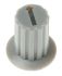 Grey Rotary Switch Cap for use with DRR Series, DRS Series