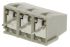 TE Connectivity Buchanan 3-pin PCB Terminal Block, 5mm Pitch, Rows, Screw Termination