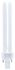 G24d-3 Stick Shape CFL Bulb, 26 W, 3000K, Warm White Colour Tone
