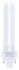 G24q-1 Stick Shape CFL Bulb, 13 W, 4000K, Cool White Colour Tone