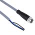 Pepperl + Fuchs Straight Female M8 to Free End Sensor Actuator Cable, 3 Core, 5m
