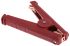 Pince crocodile Mueller Electric, 300A, Rouge