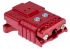 Conector de batería Anderson Power Products SBE80, Hembra a Macho, de color Rojo, 150,0 V., 30A