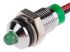 RS PRO Green Panel Mount Indicator, 2V dc, 6mm Mounting Hole Size, Lead Wires Termination, IP67