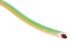 Lapp ÖLFLEX HEAT Series Green/Yellow 0.75 mm² Hook Up Wire, 18 AWG, 24/0.2 mm, 100m, Silicone Insulation