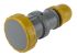 Scame IP66, IP67 Yellow Cable Mount 2P+E Industrial Power Socket, Rated At 16A, 110 V