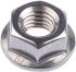 RS PRO Stainless Steel Flanged Hex Nut, DIN 6923, M8