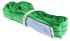 RS PRO 1m Green Lifting Sling Round, 2t