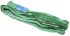 RS PRO 1.5m Green Lifting Sling Round, 2t