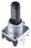Alps Alpine 24 Pulse Incremental Mechanical Rotary Encoder with a 6 mm Flat Shaft (Indexed), Through Hole