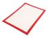 Durable Notiztafel Typ Informationsrahmen Transparent PVC PVC Antimagnetisch B. 210mm H. 297mm Rot