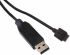 USB Cable 2TLA020070R5800, pro použití s: Bezpečnostní kontrolér Pluto ABB