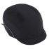 JSP Black Micro Safety Cap, HDPE Protective Material