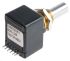 Bourns 512 Pulse Incremental Mechanical Rotary Encoder with a 6.34 mm Plain Shaft (Indexed), Bracket Mount