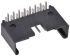 Lumberg Minimodul Series Right Angle Through Hole PCB Header, 8-Contact, 2.5mm Pitch, 1-Row, Shrouded