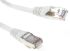 RS PRO Cat5e Male RJ45 to Male RJ45 Ethernet Cable, F/UTP, White PVC Sheath, 2m