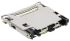 Hirose microSD Speicherkarten-Steckverbinder Buchse, 8-polig / 1-reihig, Raster 1.1mm