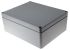 Fibox Euronord Series Grey Aluminium Enclosure, IP66, IP67, IP68, Grey Lid, 280 x 230 x 110mm