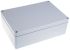 Fibox Euronord Series Grey Aluminium Enclosure, IP66, IP67, IP68, Grey Lid, 330 x 230 x 110mm