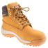 RS PRO Honey Steel Toe Capped Mens Ankle Safety Boots, UK 7, EU 41