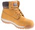 RS PRO Honey Steel Toe Capped Mens Ankle Safety Boots, UK 10, EU 44