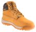 RS PRO Honey Steel Toe Capped Mens Ankle Safety Boots, UK 11, EU 46