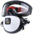 Kit de protection individuelle JSP avec Support noir, 3 filtres, lunettes
