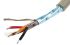 Alpha Wire Multicore Data Cable, 0.09 mm², 4 Cores, 28 AWG, Screened, 50m, Grey Sheath