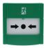 RS PRO Green Emergency exit unlocking box, Button Operated, Resettable, Mains-Powered