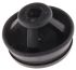 WISKA Black Polypropylene, Thermoplastic 16mm Cable Grommet for 4 → 10mm Cable Dia.