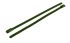 RS PRO Cable Tie, Roller Ball, 200mm x 4.6 mm, Green Polyester Coated Stainless Steel, Pk-100