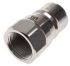RS PRO Steel Male Hydraulic Quick Connect Coupling, BSP 1 Male