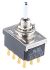 TE Connectivity Toggle Switch, Panel Mount, On-On-On, 4PDT, Solder Terminal, 125V