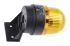 Werma EM 205 Series Yellow Flashing Beacon, 230 V ac, Wall Mount, Xenon Bulb, IP65