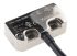 Omron F3S-TGR-N_C 5m Kabel Berührungsloser Sicherheitsschalter aus Edelstahl 24V dc, Schließer/2 Öffner, Kodier